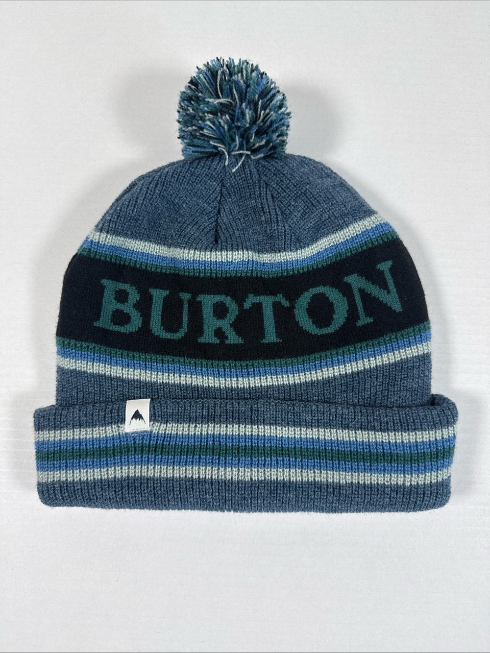 Burton Men’s Blue Pom Beanie